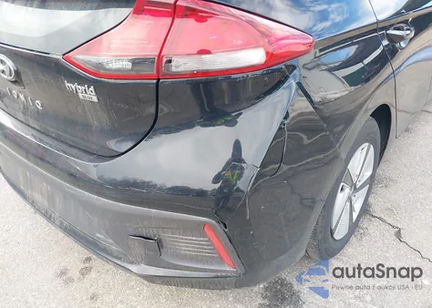 2020 Hyundai Ioniq Hybrid Blue из США, поврежденный, VIN KMHC65LC3LU220160